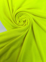 Italian Acetate Knitted Fabric Yellow-Green
