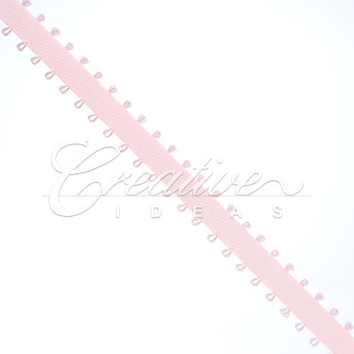 3/16" Double Face Picot Ribbon - 50 Yards (Pink)