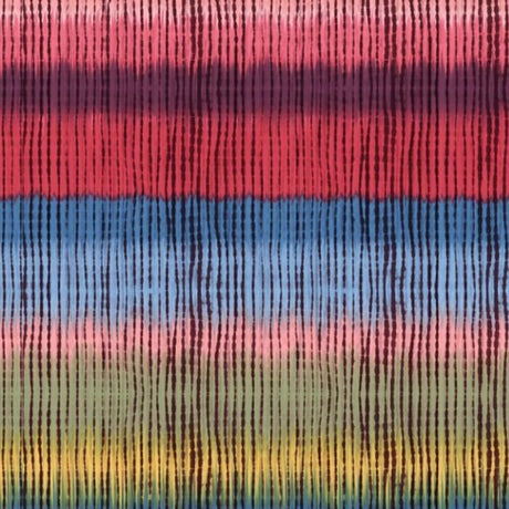 Printed Spandex Tritik Dye Sublimation Fabric