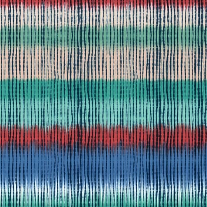 Printed Spandex Tritik Dye Sublimation Fabric