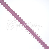 3/16" Double Face Picot Ribbon - 50 Yards (Rosy Mauve)