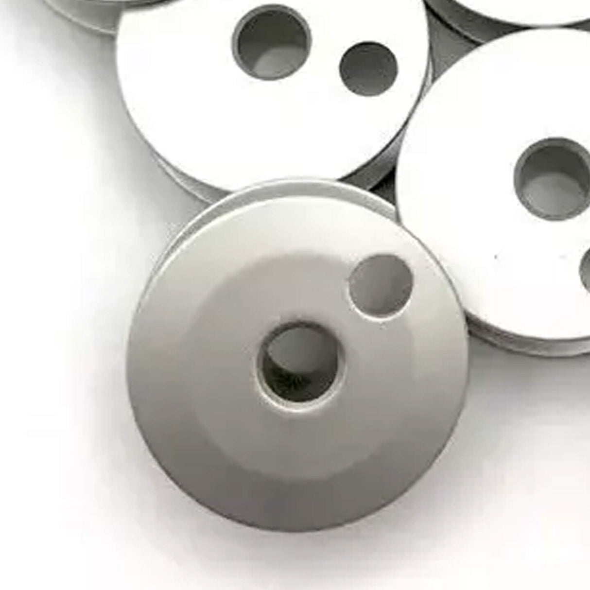 Aluminum Bobbins Brother #155484001 Lightweight Metal Construction for Smooth Stitching