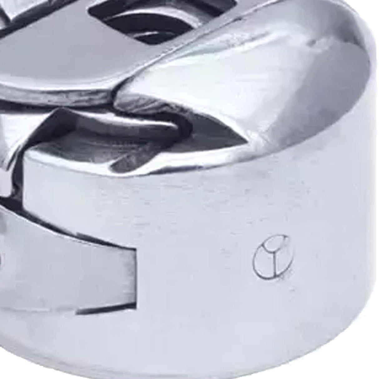 TOWA NBL Bobbin Case Silver Compact Metal Design for Smooth Thread Tension Sewing