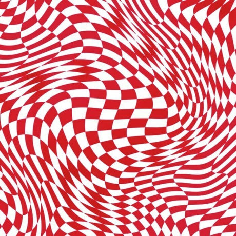 Printed Spandex Geometric Vesparelly Activewear Fabric