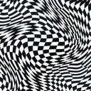 Printed Spandex Geometric Vesparelly Activewear Fabric