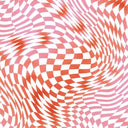 Printed Spandex Geometric Vesparelly Activewear Fabric