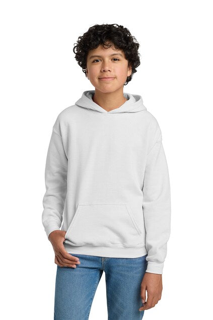 Sudadera con capucha y manga larga para jóvenes Gildan Heavy Blend – Sudadera con mezcla de algodón y forro polar