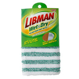 Libman Wet and Dry Microfiber Mop Head REFILL