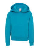 JERZEES® Youth Hooded Turtle Neck Long Sleeve Sweatshirt