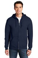 Sudadera con capucha y cremallera completa Gildan Heavy Blend | Sudadera de forro polar