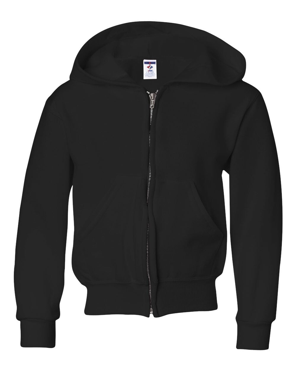 JERZEES® NuBlend Youth Full-Zip Hooded Sweatshirt