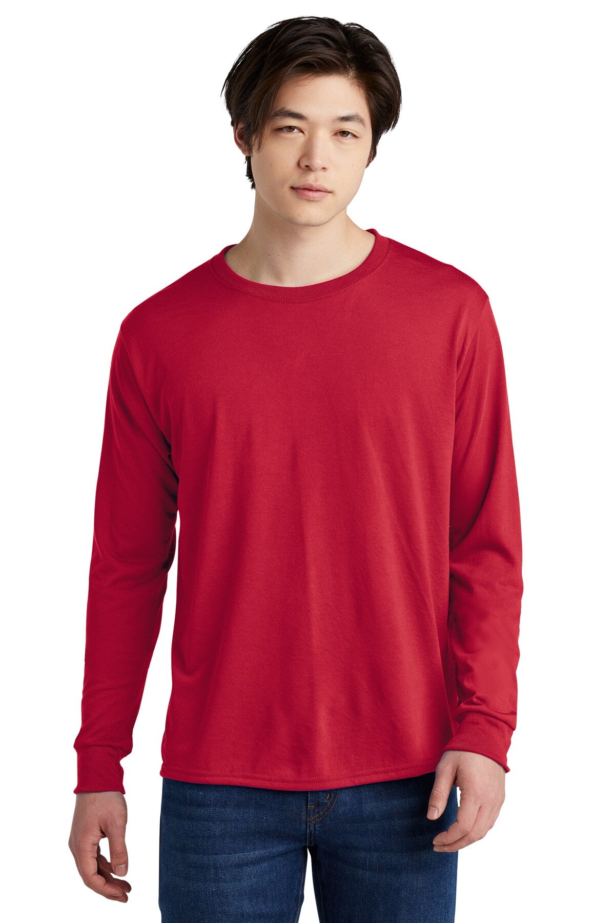 JERZEES® Dri-Power Classic Fit Crewneck Long Sleeve T-Shirt