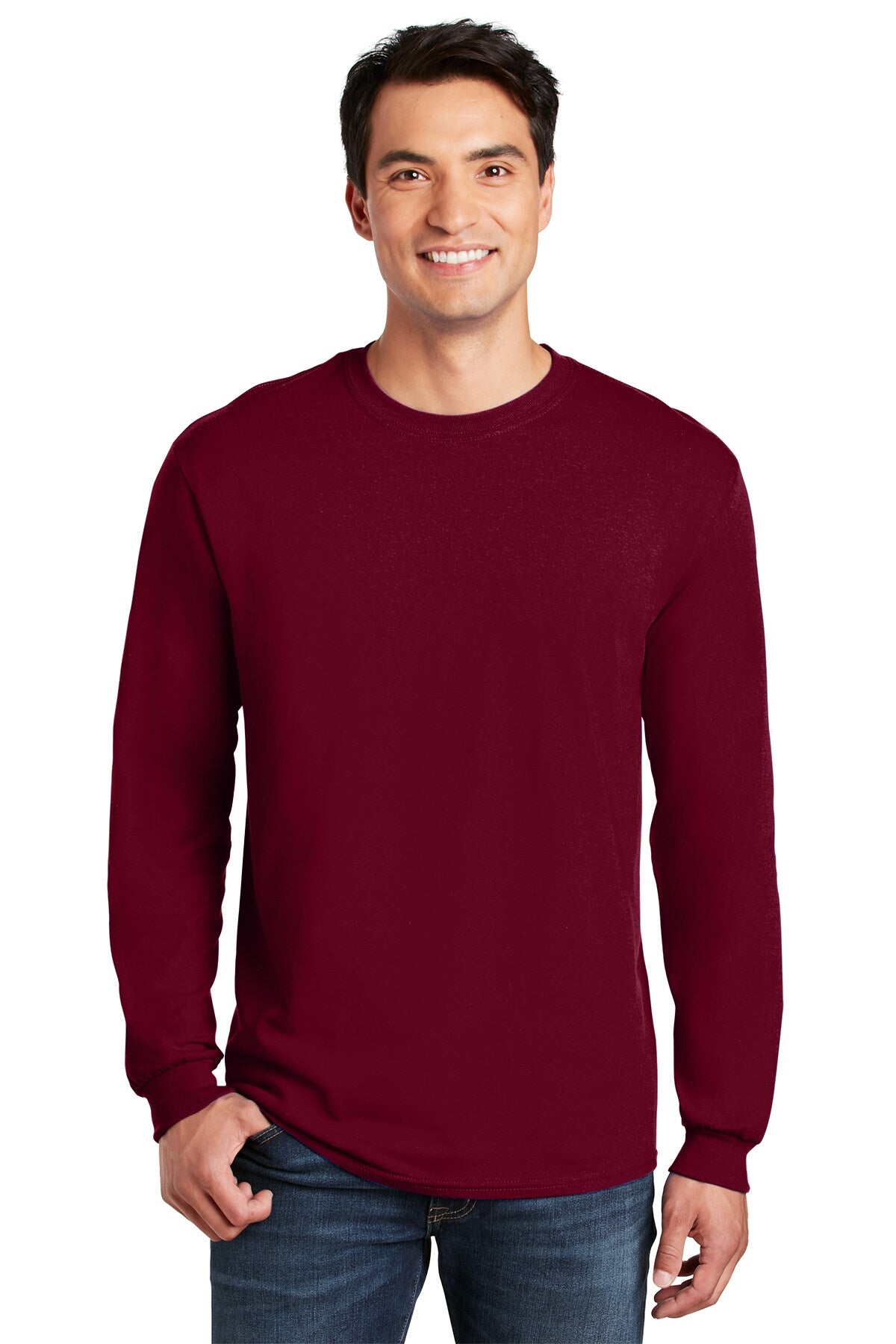 Gildan® Heavy Cotton Long Sleeve Crewneck T-Shirt