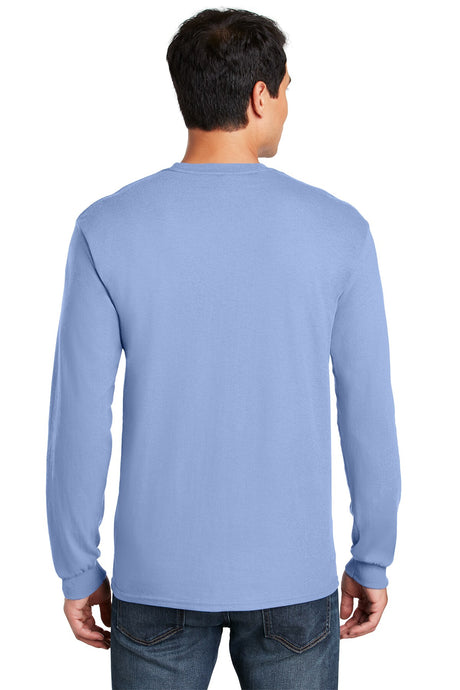 Camiseta de manga larga con cuello redondo Gildan Heavy Cotton | 100% algodón de EE. UU.