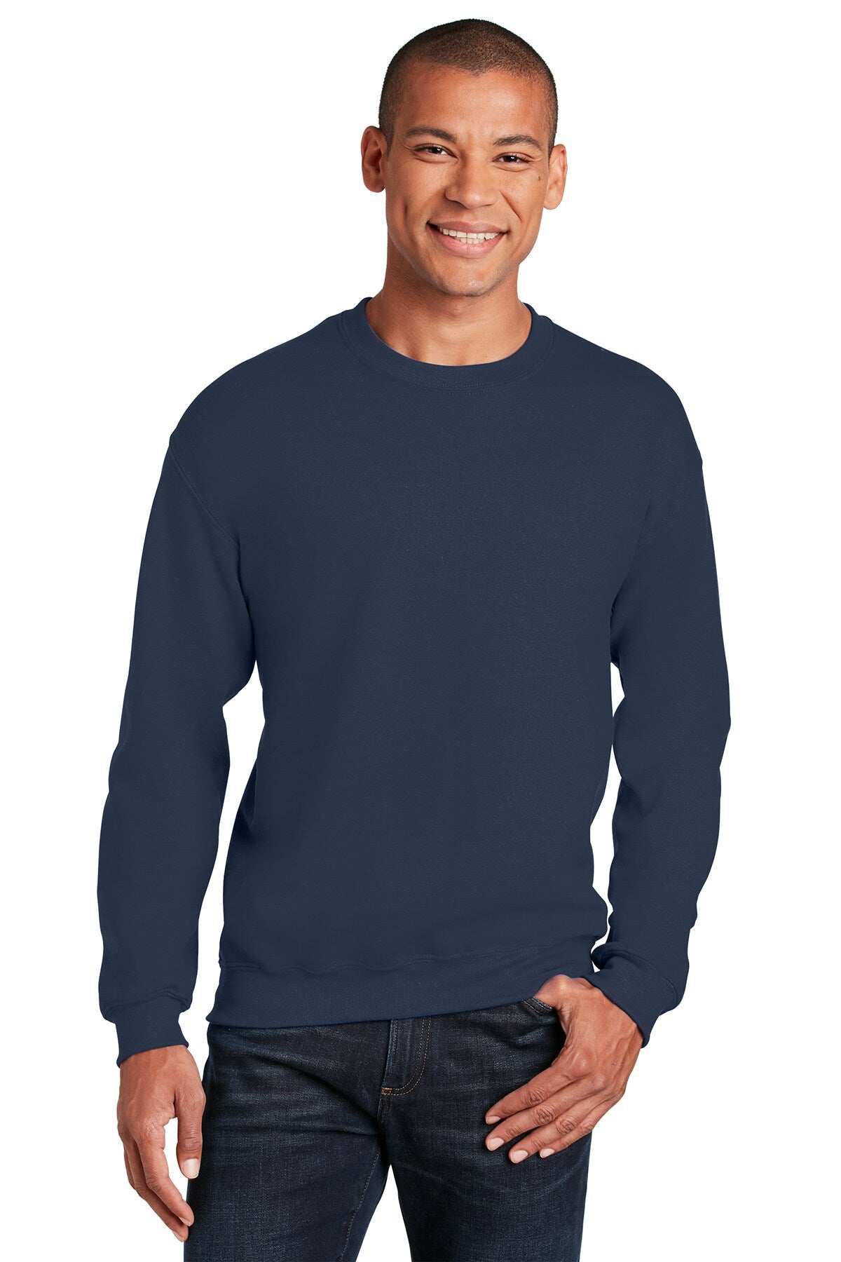 Gildan® Heavy Blend Crewneck Long Sleeve Sweatshirt