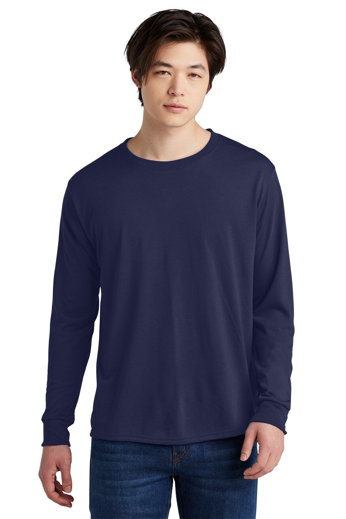 JERZEES® Dri-Power Classic Fit Crewneck Long Sleeve T-Shirt