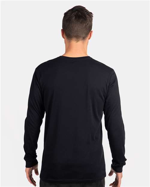 Next Level® CVC Crewneck Long Sleeve T-Shirt