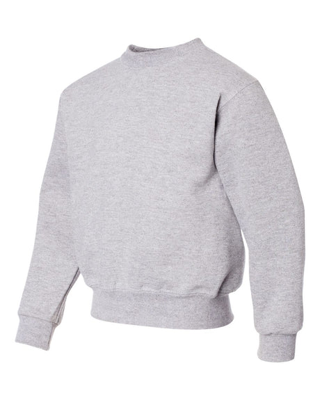 JERZEES® NuBlend Youth Crewneck Long Sleeve Sweatshirt