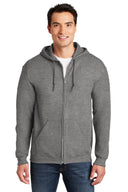Sudadera con capucha y cremallera completa Gildan Heavy Blend | Sudadera de forro polar