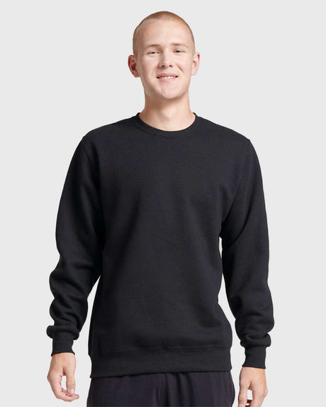 JERZEES® Ring-Spun Crewneck Long Sleeve Sweatshirt