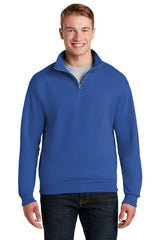 Jerzees® NuBlend 1/4-Zip Cadet Long Sleeve Collar Sweatshirt