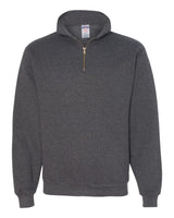 JERZEES® Super Sweats Quarter-Zip Cadet Collar Sweatshirt