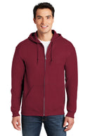 Sudadera con capucha y cremallera completa Gildan Heavy Blend | Sudadera de forro polar