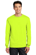 Camiseta de manga larga con cuello redondo Gildan DryBlend | Camiseta que absorbe la humedad