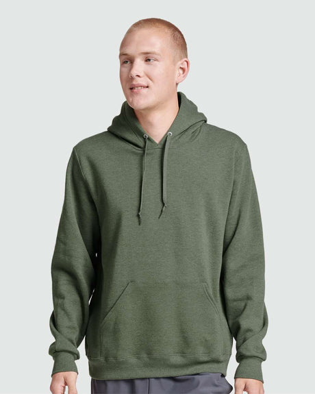 JERZEES Eco® Premium Blend Ring-Spun Hooded Long Sleeve Sweatshirt