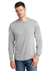 Port & Company® Crewneck Long Sleeve Core Cotton Tee