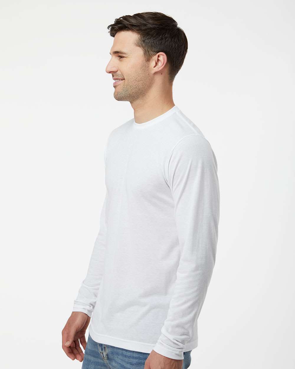 Tultex® Poly-Rich Long Sleeve Crewneck T-Shirt