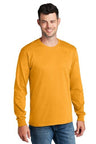 Port & Company® Crewneck Long Sleeve Core Cotton Tee