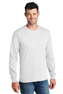 Port & Company Core Cotton Crewneck Long Sleeve T-Shirt