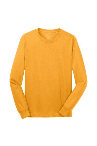 Port & Company Core Cotton Crewneck Long Sleeve T-Shirt
