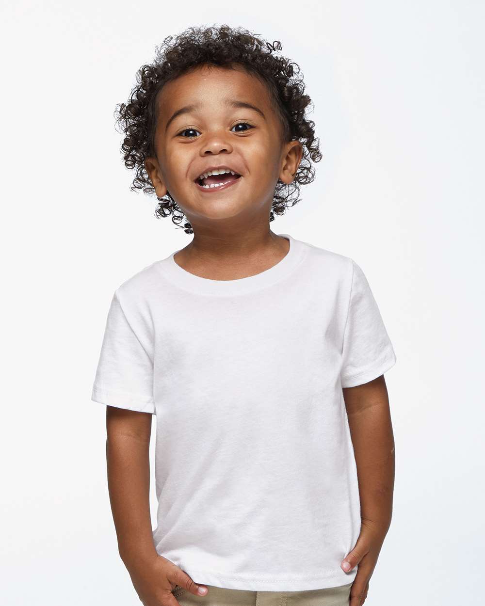 RADYAN® Infant Fine Jersey Short Sleeve Crew Neck Tee - 3322