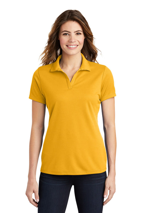 Sport-Tek® Women's Posi Charge Racer Collared Short Sleeve Mesh Polo
