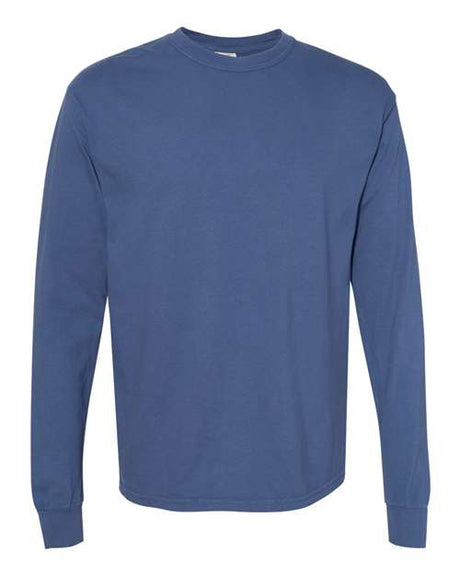 Comfort Colors® Garment-Dyed Heavyweight Crewneck Long Sleeve T-Shirt