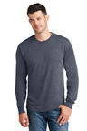 Port & Company® Crewneck Long Sleeve Core Cotton Tee