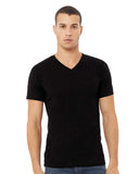 BELLA + CANVAS® Heather CVC Short Sleeve V-Neck Tee