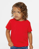 RADYAN® Toddler Cotton Crewneck Short Sleeve Jersey T-Shirt