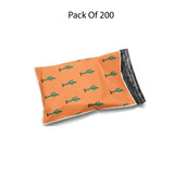 Poly Bag Mailer 10" x 13" Glossy Multi Design Envelopes | Premium Plastic Mailing & Courier Bags