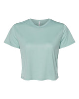 BELLA + CANVAS® Women’s Crewneck Short Sleeve Flowy Crop Tee