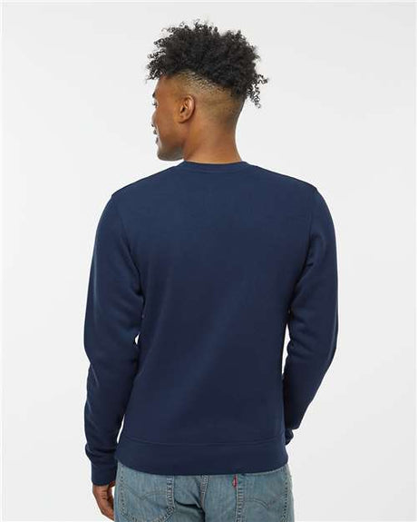 J. America® BTB Fleece Classic Fit Crewneck Long Sleeve Sweatshirt