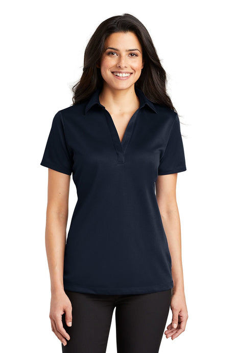 Port Authority® Women's Silk Touch Performance Collared Short Sleeve Polo