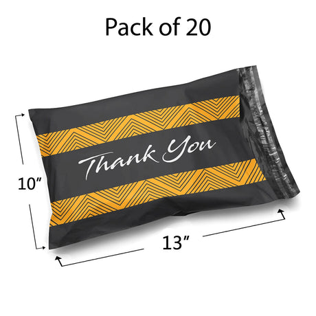 Glossy Design Poly Mailer Envelopes 10" x 13" Multi design, Weight 0.25 to 1 Ib