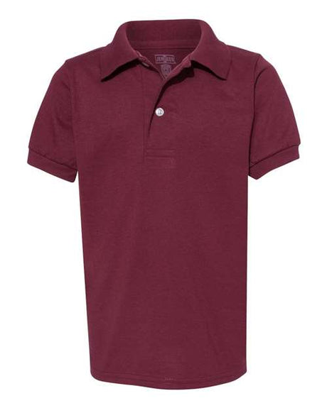 Jerzees® Youth Dri-Power Polo - Comfortable & Sustainable 50/50 Cotton/Polyester