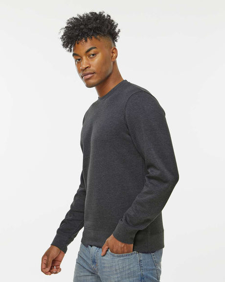 J. America® BTB Fleece Classic Fit Crewneck Long Sleeve Sweatshirt