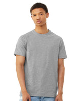 BELLA + CANVAS® Crewneck Short Sleeve Heather CVC Raglan Tee