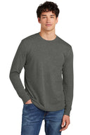 District® CVC Long Sleeve Crewneck Tee