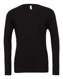 BELLA + CANVAS® Unisex Long Sleeve V-Neck Tee 3.8 oz Tri-Blend Retail Fit